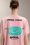 Oversized Graphic Tee - TER116 Nectar