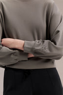 Soft Touch Boxy Sweat - TER114 City