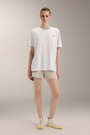 Oversized Graphic Tee - TER116 OpticWhite