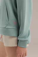 Soft Touch Hoodie - TER119 PaleAqua