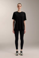 Oversized Graphic Tee - TER116 Black - Activera