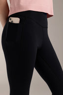 High-Waist Sculpt Legging with Pocket - TER124 Black