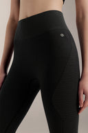 Seamless Sculptured Legging - TBH108 Black - Activera