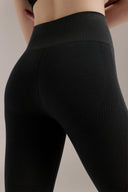 Seamless Sculptured Legging - TBH108 Black - Activera