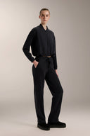 Soft Touch Crop Bomber - TER111 Black