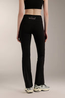 Brushed High-Rise Flare Pant - TER117 Black - Activera