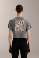 Cropped Boxed Graphic Tee - TER109 City