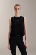 Seamless CropTank - TBH102 Black - Activera