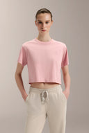 Cropped Boxed Graphic Tee - TER109 Nectar