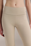 Brushed High-Rise Flare Pant - TER117 Stone - Activera