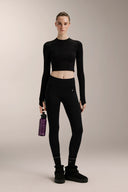 Tech Push Up Seamless Legging - TBH106 Black - Activera