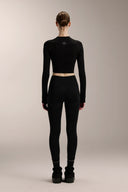 Tech Push Up Seamless Legging - TBH106 Black - Activera