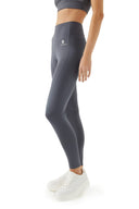 Långa leggings med ficka -AC101 Grå