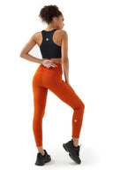 Långa leggings med ficka -AC101 Cinnamon