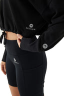 Cykelshorts med fickor - AC102 Svart