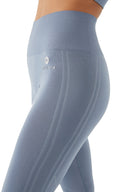 Sömlösa leggings - AC201 Bleknade blå