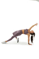 Sömlösa leggings - AC201 Dusty plommon