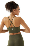Seamless Bra - AC202 Dark Olive