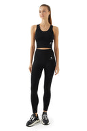 Seamless Crop top - AC203 Black - Activera