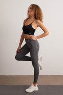 Seamless Jacquard Legging - AC204 AntraMelange - Activera