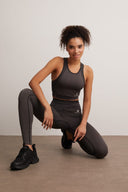 Sömlösa ribbade leggings - AC206